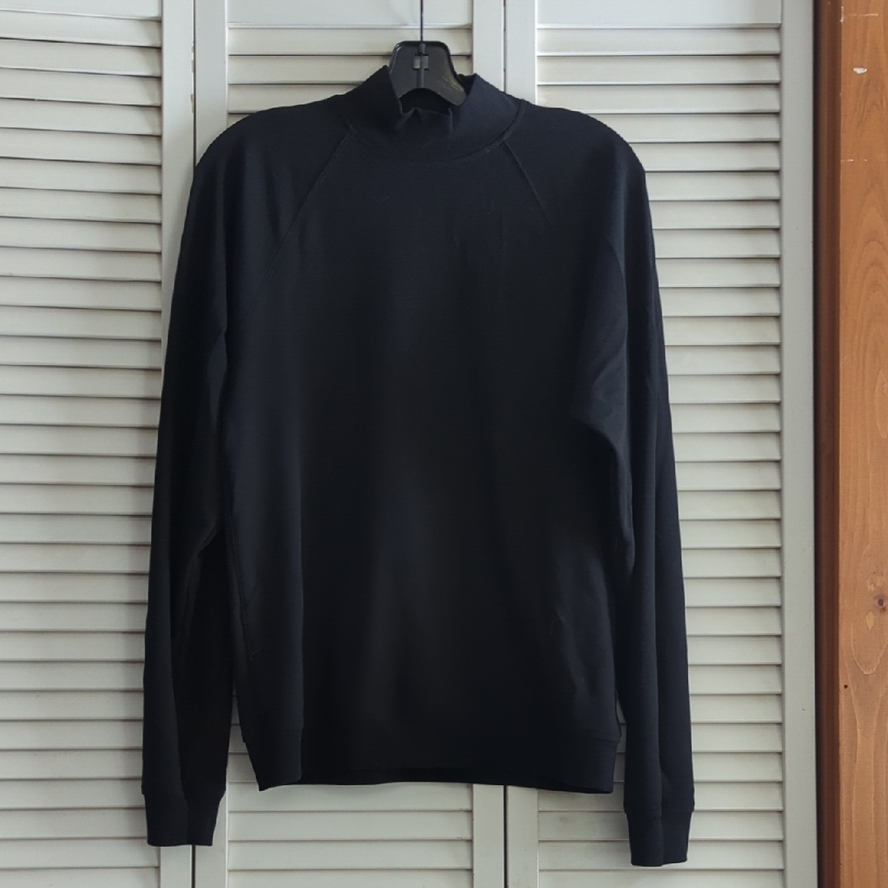 Lemaire Black Cotton Turtleneck XS/S/M